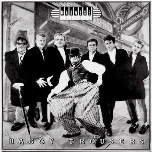 Madness - Baggy Trousers (7", Single, Blu, UK)
