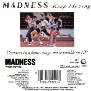 Madness - Keep Moving (Cass, Album, Spe, US)
