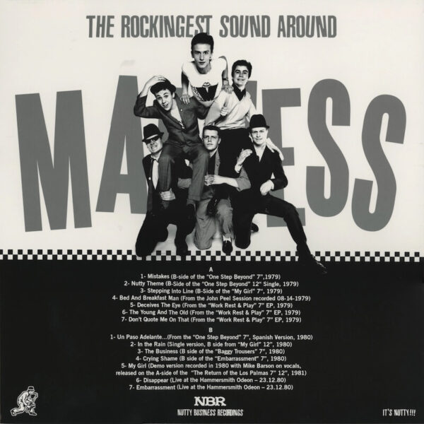 Madness - Rare Madness, Singles, B Sides, Demos, Live And Other Nutty Stuff Vol. 1 (LP,Compilation,Unofficial Release, Italy) - Image 2