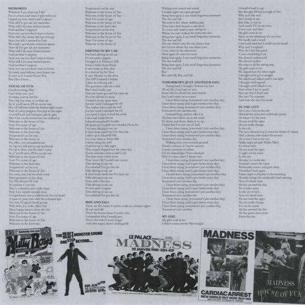 Madness - Rare Madness, Singles, B Sides, Demos, Live And Other Nutty Stuff Vol. 2 (LP,Compilation,Unofficial Release, Italy) - Image 4